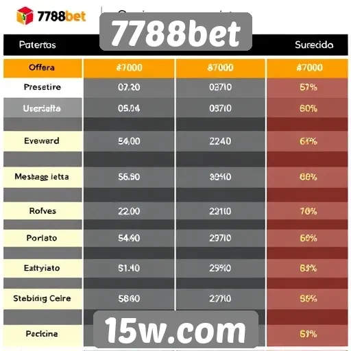 Comparativo entre 7788bet e concorrentes no mercado de jogos